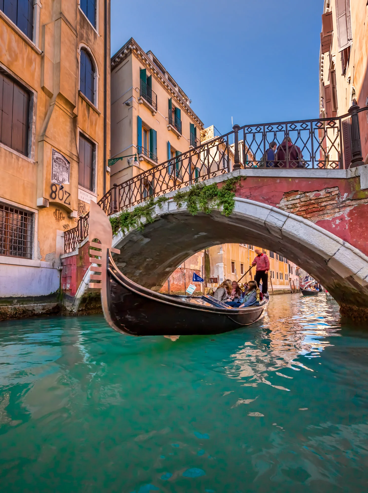 Gandola ride in Venice, Italy